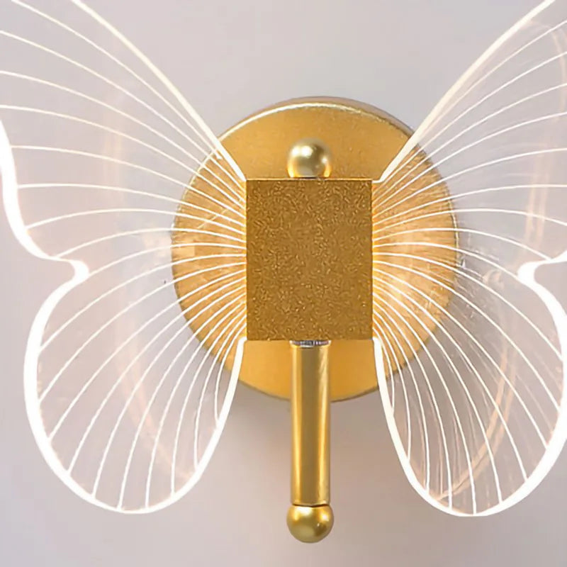 DecorBites™ Butterfly Nordic LED Wall Lamp Modern Sconces Lights for Home Decor