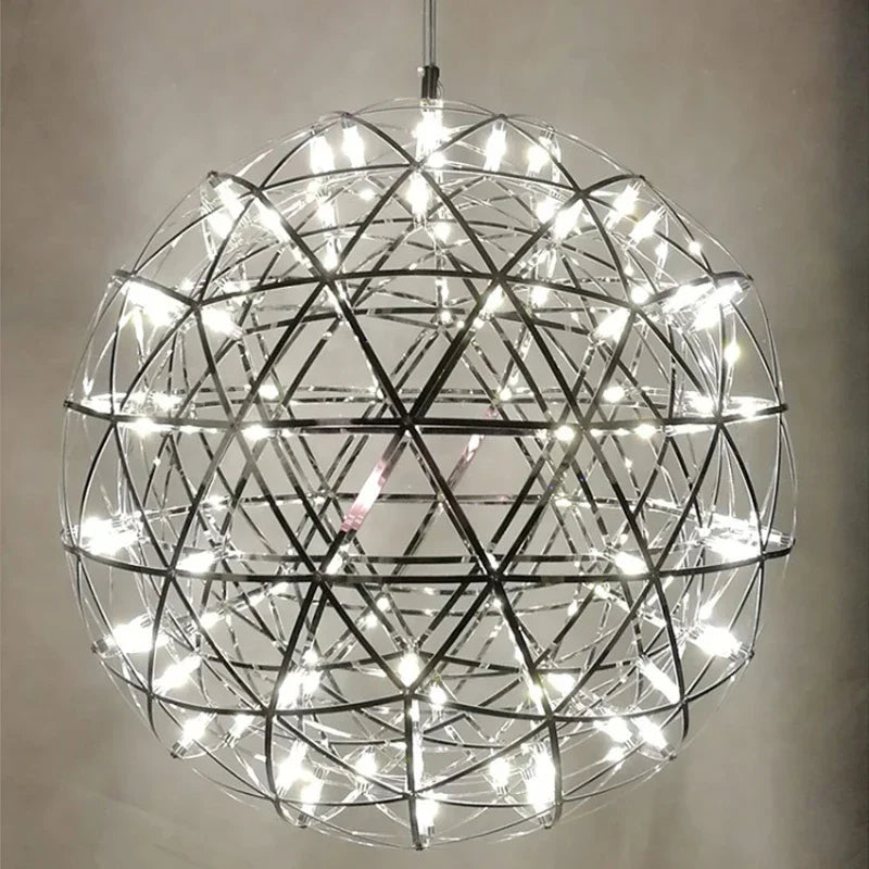 DecorBites™ Gypsophila Sparkball Pendant Lights – Indoor Living Room Cafe Lighting Fixture