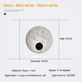 DecorBites™ Circle Wall Lamps: Nordic Loft Style Resin Art Sconces for Indoor Lighting