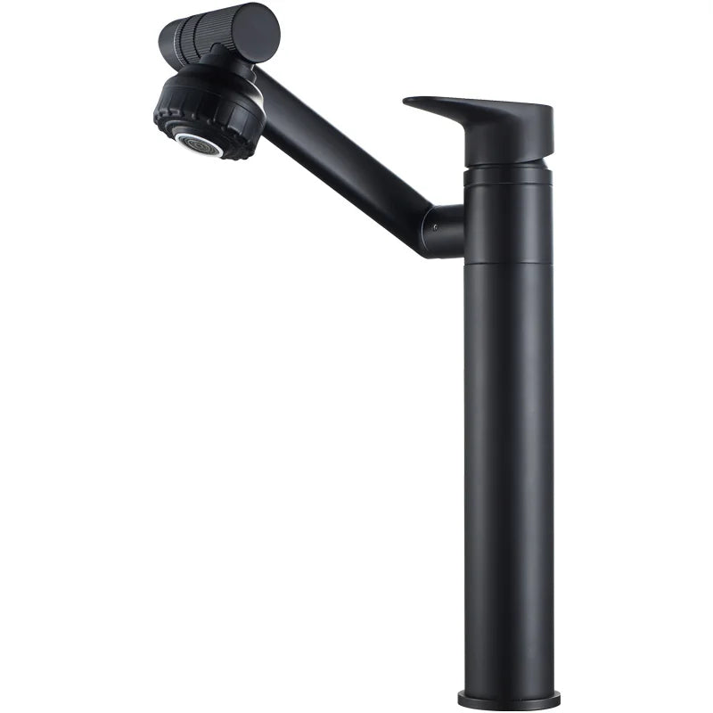 DecorBites™ Gold Multifunction Bathroom Sink Faucet Hot Cold Water Mixer Deck Mounted