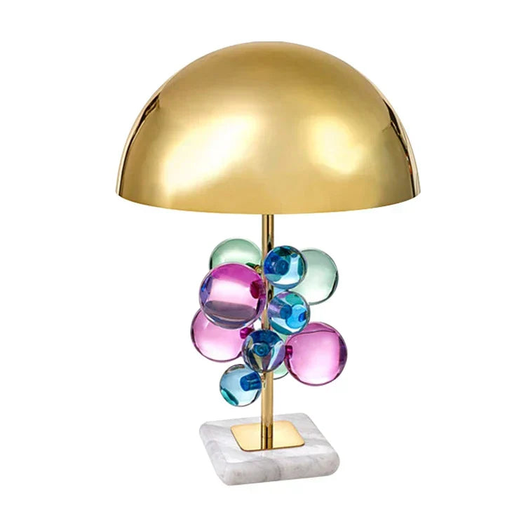 DecorBites™ Crystal Table Lamp: Nordic Light Luxury Design for Bedroom Bedside