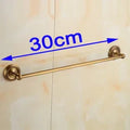 DecorBites™ Brass Single Towel Bar in Antique Finish for Stylish Bathroom Décor