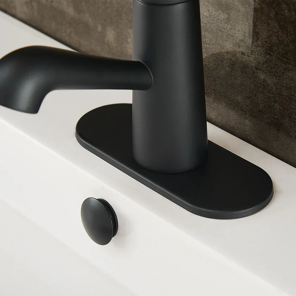 DecorBites™ 6-inch Bathroom Sink Deck Plate for Unused Mounting Escutcheon