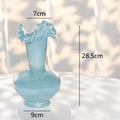 DecorBites™ Ceramic Shell Vase - White Gloss - Abstract Irregular Design for Home Decor