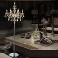 DecorBites™ Crystal Floor Lamp - Modern French Design for Living Room and Bedroom
