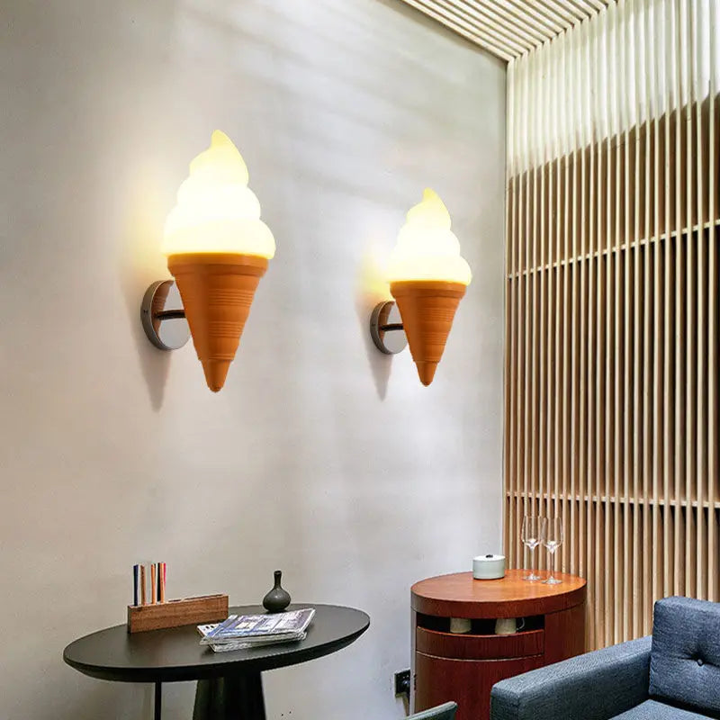 DecorBites™ LED Ice Cream Wall Lamp for Modern Kitchen Children’s Bedroom Lighting
