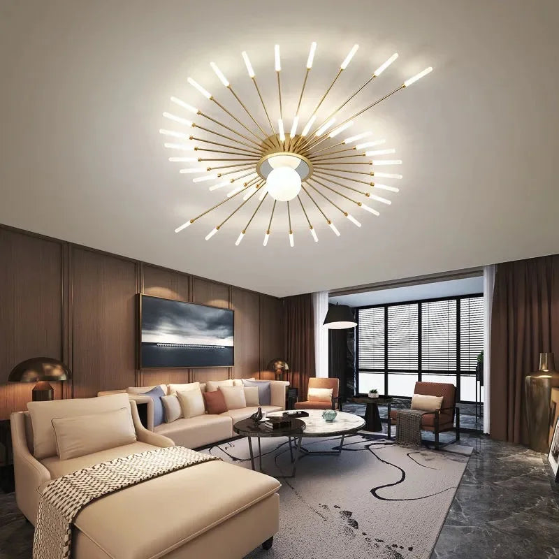 DecorBites™ LED Chandelier for Modern Living Kids Room Bedroom Hall Lighting Decor