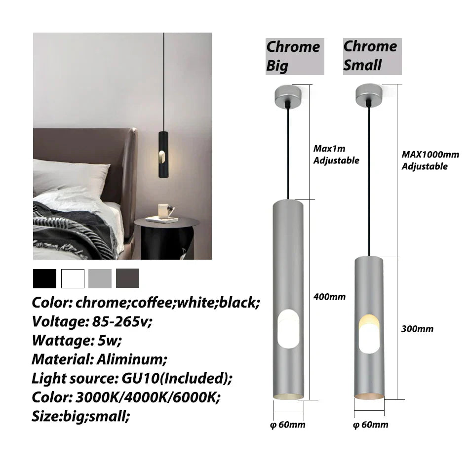 DecorBites™ LED Tube Surface Mount Downlight Gu10 Replaced Spotlight for Living Room