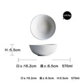DecorBites™ Ceramic Dinner Plate Set - Round Western Meal Plate, Steak Dish, Rice Bowl