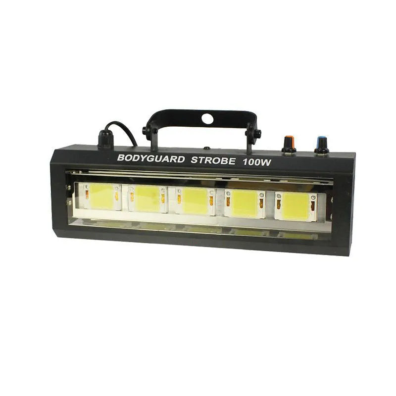 DecorBites™ 100W Auto Sound Control LED White Strobe Light for Music Shows