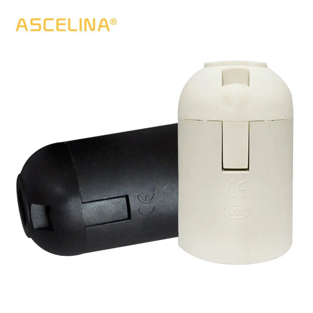 DecorBites™ 10PCS Lighting Accessory: E14 E27 Lamp Holder Socket for Flexible Luminaire