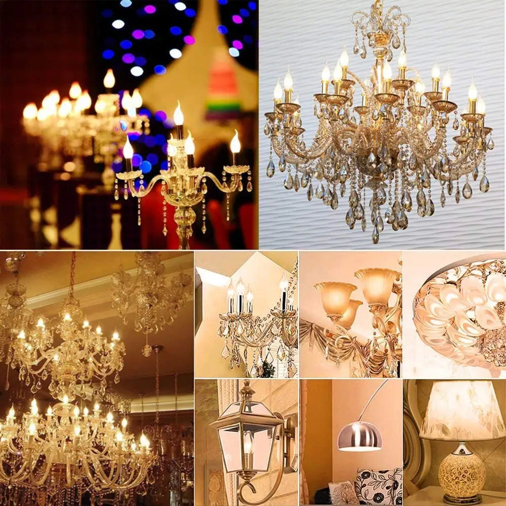 DecorBites™ C35 4W Dimmable LED Filament Candle Bulbs E14 220V - 35W Equivalent