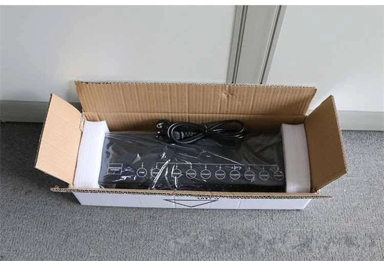 DecorBites™ 8-Port DMX Signal Amplifier Splitter for LED Lights - Signal Repeater & Distributor
