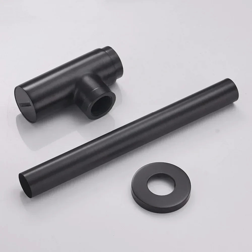 DecorBites™ Brass Round Bottle Trap Oil Rubbed Bronze Pop Up Drain WF-6920