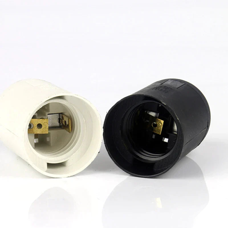 DecorBites™ 10PCS Lighting Accessory: E14 E27 Lamp Holder Socket for Flexible Luminaire