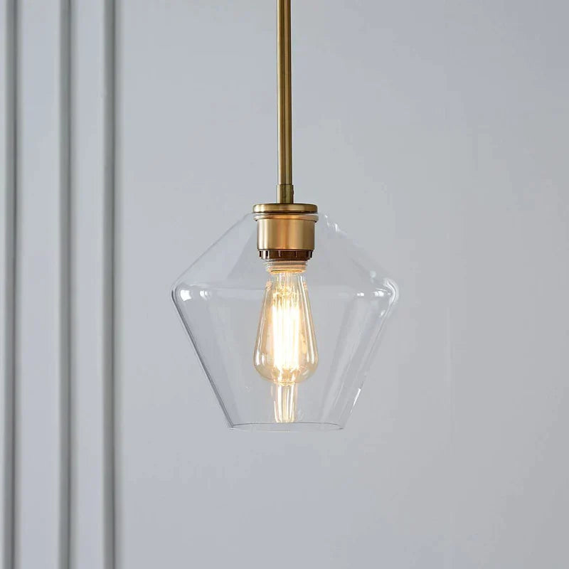 DecorBites™ Glass Pendant Lights Set for Living Room, Bedroom, and Bar - Nordic Minimalist Design