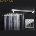DecorBites™ 12 Inch Stainless Steel Rain Shower Head with Arm - Water Saving Top Shower