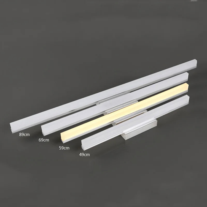 DecorBites™ LED Mirror Light: 40CM-60CM AC85-265V 14W Vanity Wall Lamp, Bedroom Study Decoration