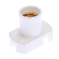 DecorBites™ E12 White Base Bulb Socket Lamp Holder Set of 10 High Quality Lighting Accessory