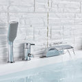 DecorBites™ Brass Bathroom Faucet Swivel Spout Vessel Sink Mixer Tap Hot Cold Water