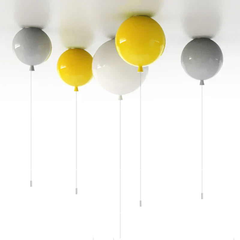 DecorBites™ D200mm Balloon Light for Kids Bedroom and Living Room Lighting