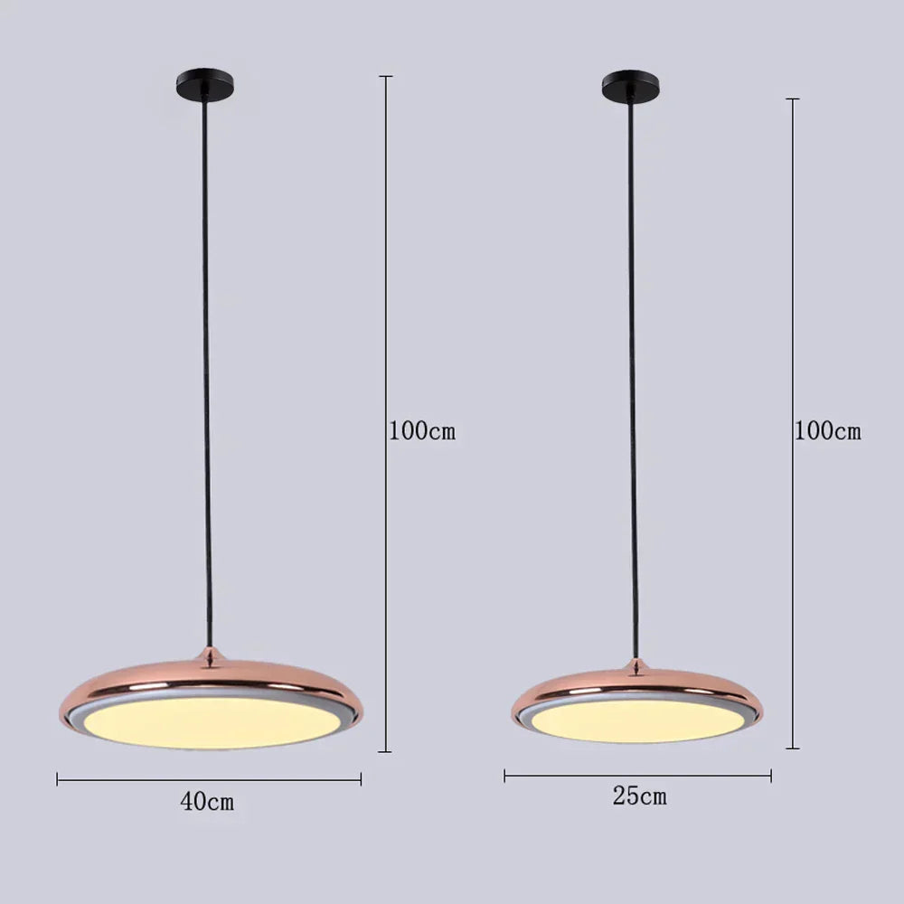 DecorBites™ LED Pendant Lights for Kitchen Bar Living Room | Industrial Nordic Design Luminaria