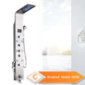 DecorBites™ LED Rain Waterfall Shower Panel with Massage Jets and Bidet Sprayer