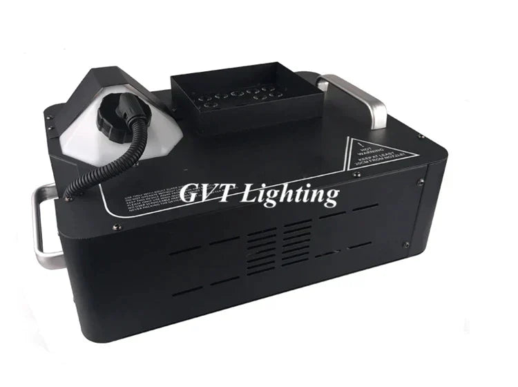 DecorBites™ 1500W RGB 3-in-1 DMX LED Fog Machine with Colorful Effects