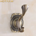 DecorBites™ Antique Bronze Wall Hooks & Racks for Towels, Coats, and Robes
