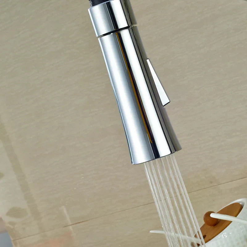 DecorBites™ Kitchen Faucet Spray Head | Dual Function Stream Reaplce Head | Chrome Finish