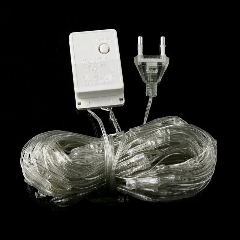 DecorBites™ LED String Lights 8 Modes for Christmas Festival Wedding Party