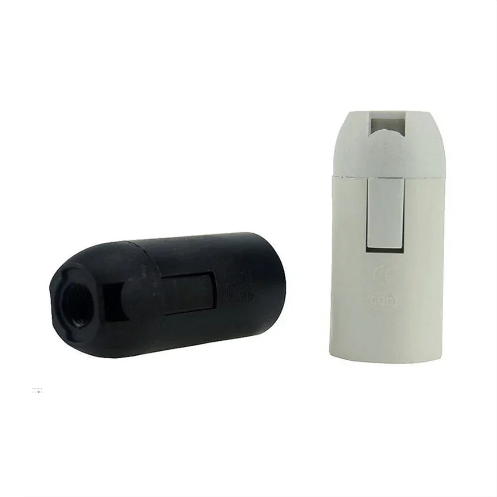 DecorBites™ 10PCS Lighting Accessory: E14 E27 Lamp Holder Socket for Flexible Luminaire