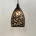 DecorBites™ LED Iron Cage Pendant Light - Modern Metal Fixture for Living Room and Restaurant