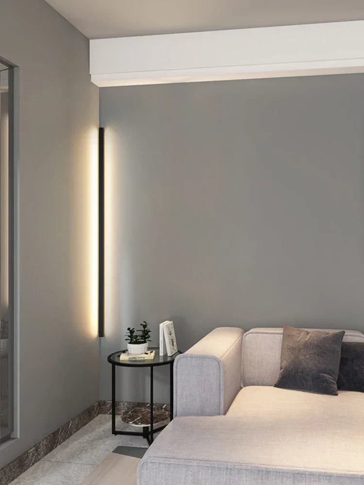 DecorBites™ Black LED Wall Lamp for Bedroom Living Room Aisle Sofa Background