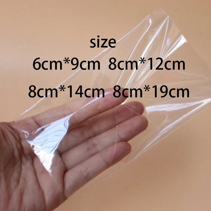 DecorBites™ Ice Cream Bags: Transparent Popsicle Storage for Frozen Treats & Snacks