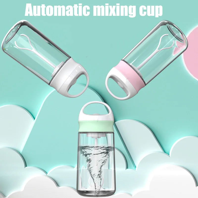 DecorBites™ Electric Protein Shaker Bottle - Vortex Mixer Cup - Rechargeable & BPA-Free