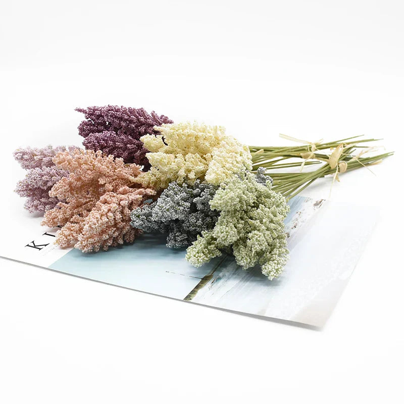 DecorBites™ Lavender Artificial Flowers for Home Decor, Wedding, Christmas, DIY Vases
