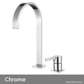 DecorBites™ Brushed Gold Basin Faucet Single Handle Widespread Bathroom Sink Mixer Tap