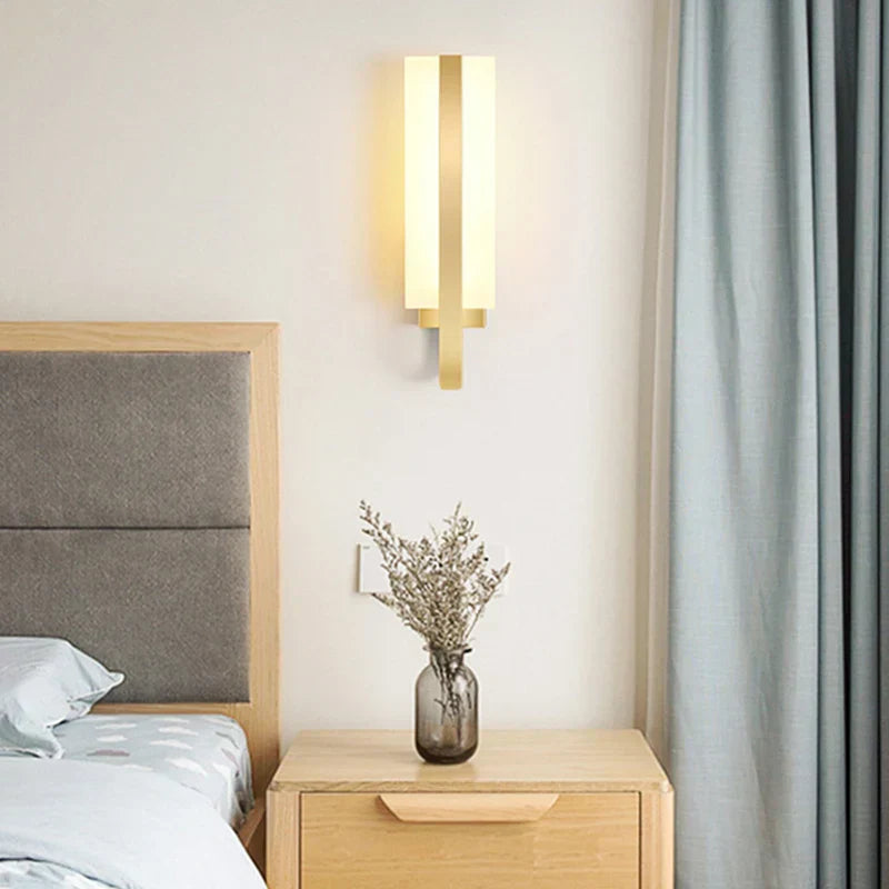 DecorBites™ LED Wall Lamp Modern Minimalist Aisle Light Luxury Bedroom Lamps Home Décor