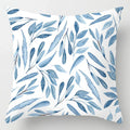 DecorBites™ Blue Geometric Marble Stripe Line Pillowcases for Car Sofa Decor