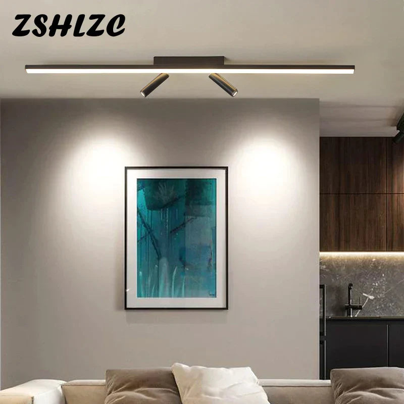 DecorBites™ Black Star Ceiling Light for Living Room Kitchen Bedroom - 80/100/120cm