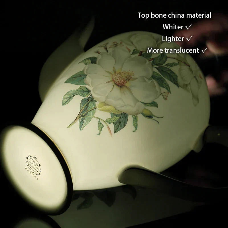 DecorBites™ Bone China Milk Jug: Elegant Ceramic Creamer for Tea, Coffee, Espresso