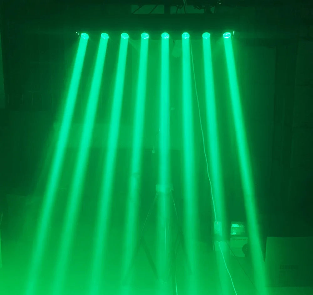 DecorBites™ 8x15w RGBW 4in1 Moving Head LED Beam Light for DJ Disco Party
