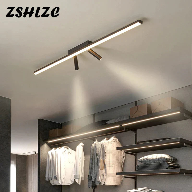 DecorBites™ Black Star Ceiling Light for Living Dining Kitchen Bedroom Aisle - 80-120cm