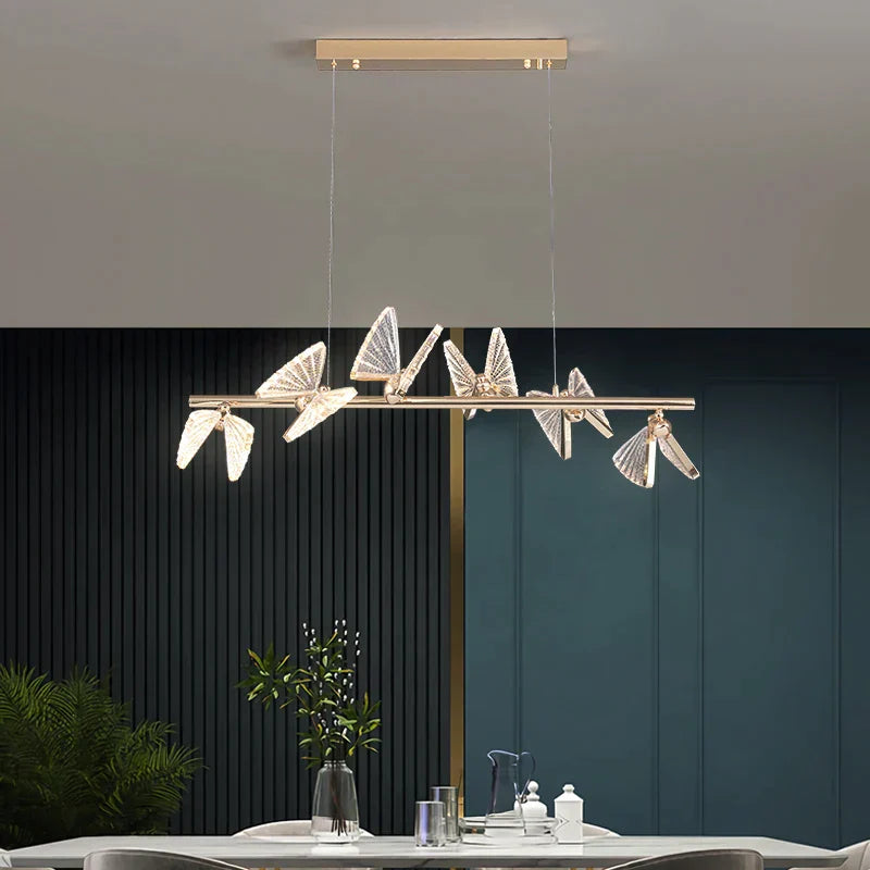 DecorBites™ Butterfly Stairs Bar Hanging Wire Pendant Light