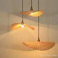 DecorBites™ Bamboo Zen Tea Room Chandelier: Unique LED Dining Room Lighting