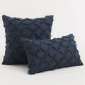 DecorBites™ Black Boho Lumbar Woven Pillow Cover for Bed Bedroom Decor