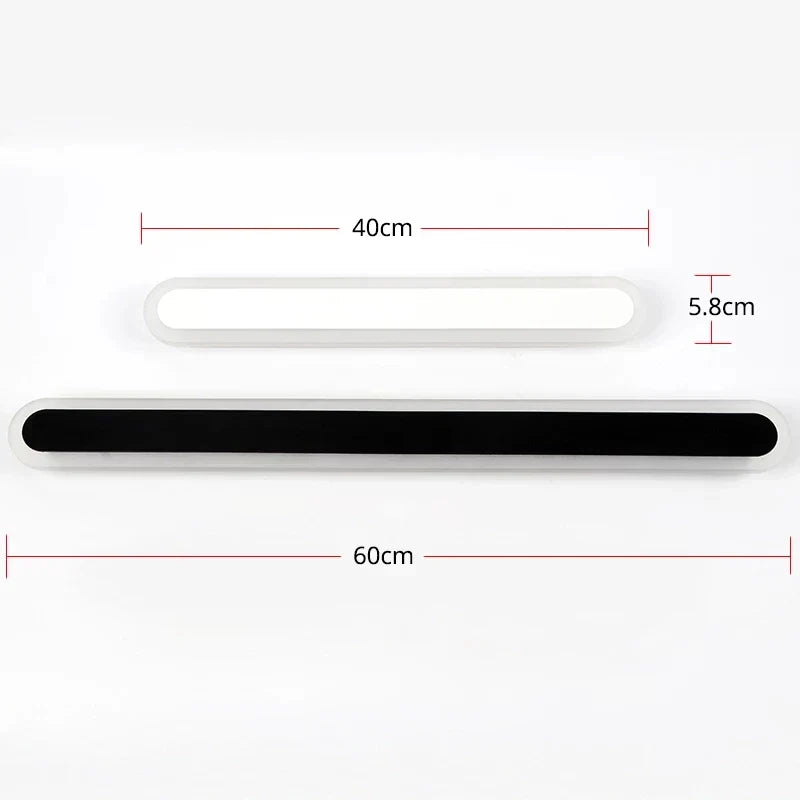 DecorBites™ LED RGB Wall Light for Bathroom Mirror Bedroom Bedside Indoor Decoration