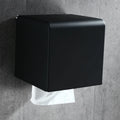 DecorBites™ Aluminum Brushed Gold Toilet Paper Holder Rack Tissue Box - Bathroom Roll Storage