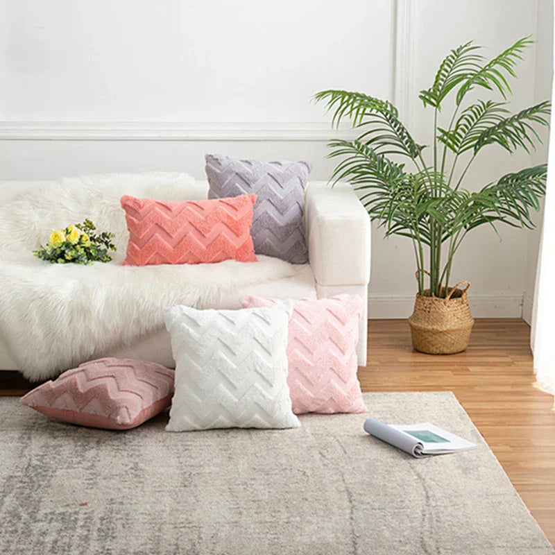 DecorBites™ Boho Chic Pillow Cover Luxury Style Cushion Case for Sofa Bedroom Square